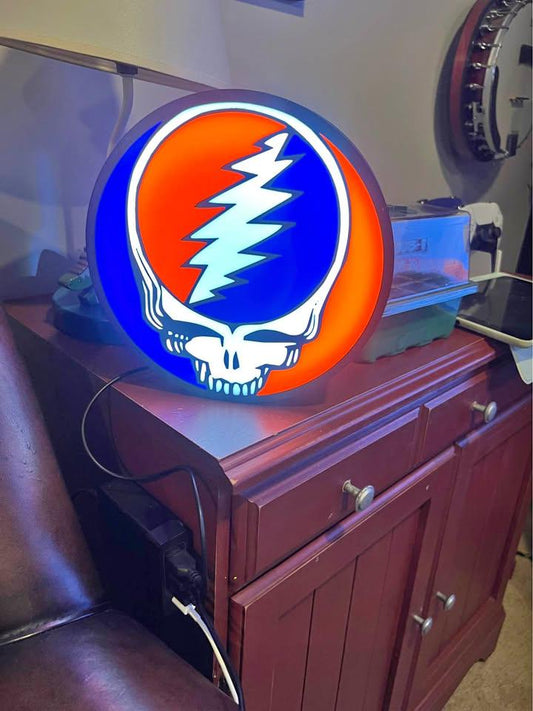 Grateful Dead LED light box