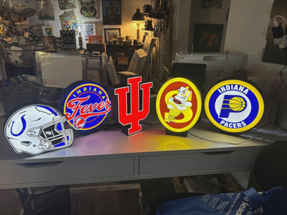 Speedway Sparkplugs "Sparky" LED light box