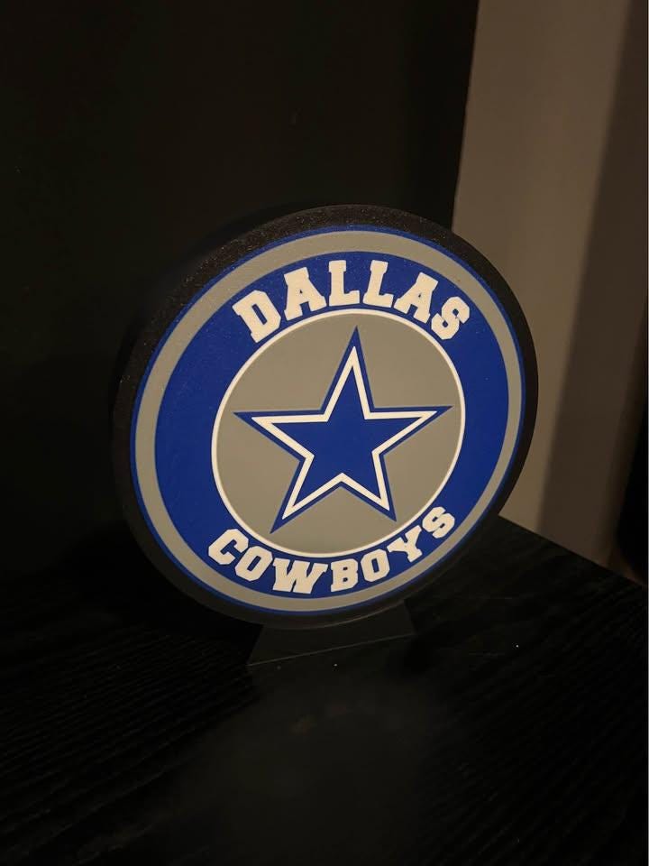 Dallas Cowboys LED light box
