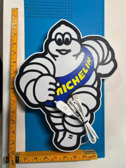 Michelin Man LED light box