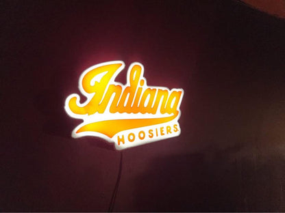 Indiana Hoosiers LED light box