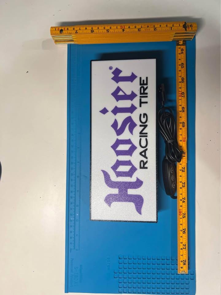 Hoosier Tire LED light box