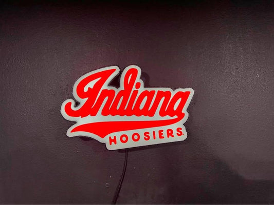 Indiana Hoosiers LED light box