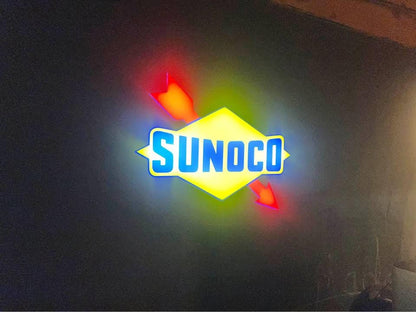 Sunoco LED light box