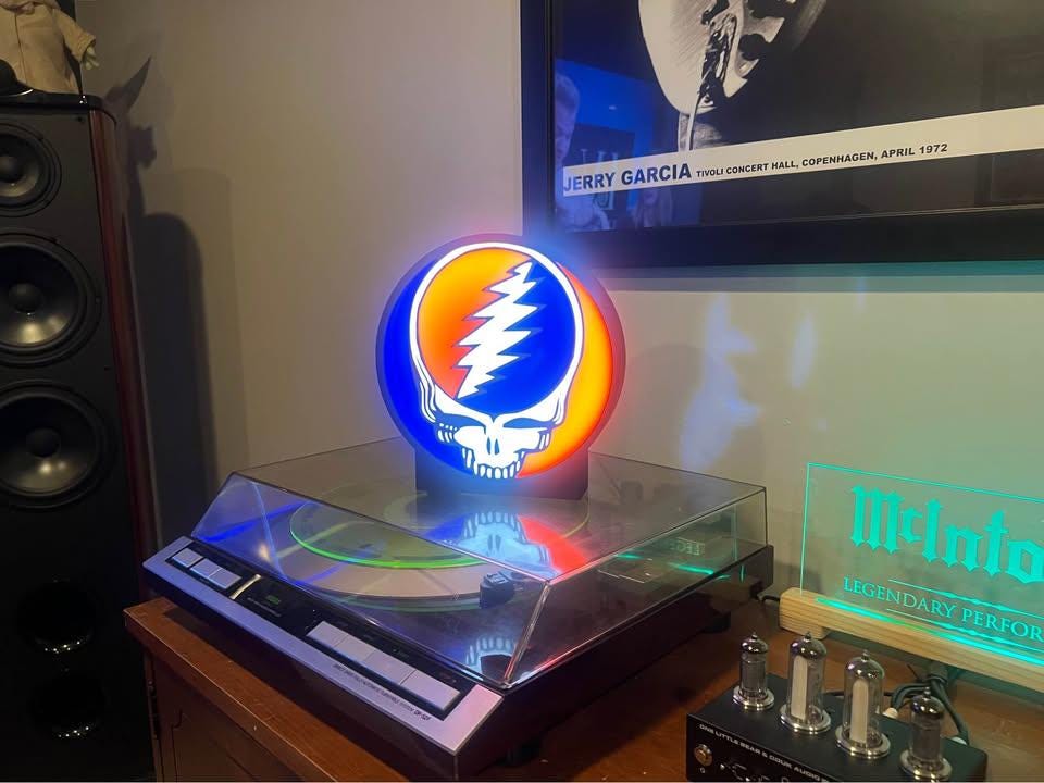 Grateful Dead LED light box