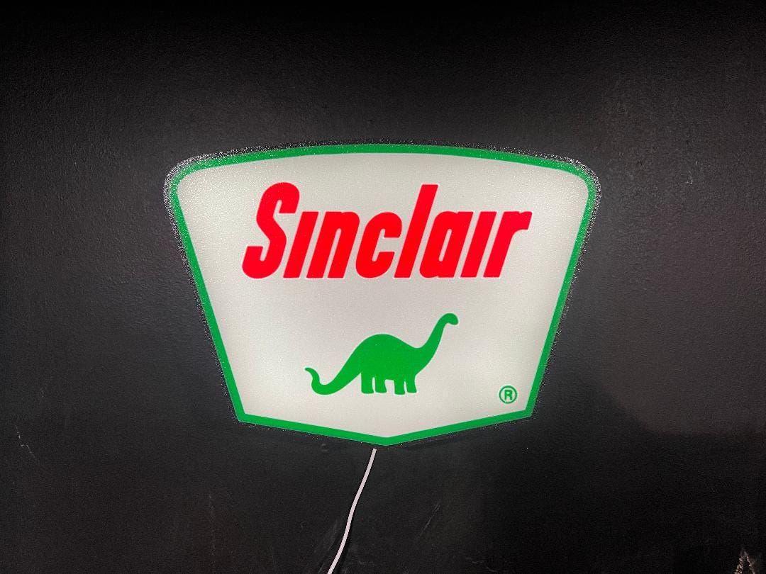 Sinclair Gas LED light box