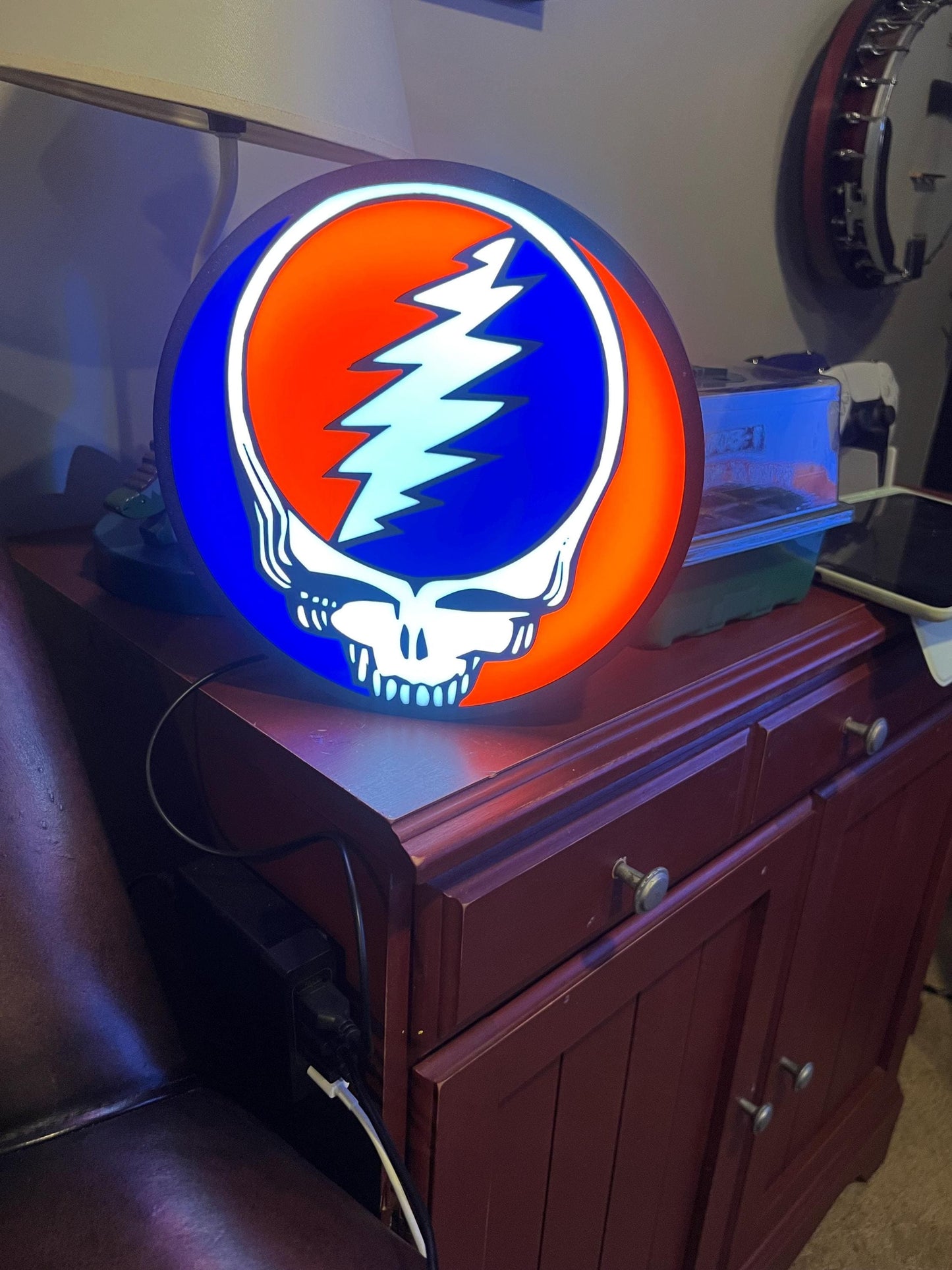 Custom 3D printed light boxes!