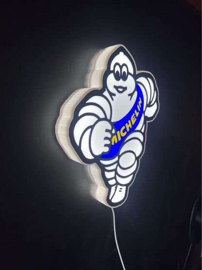 Michelin Man LED light box