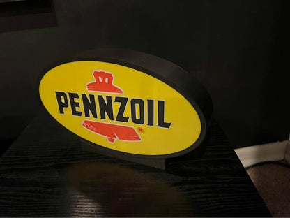 Pennzoil LED light box