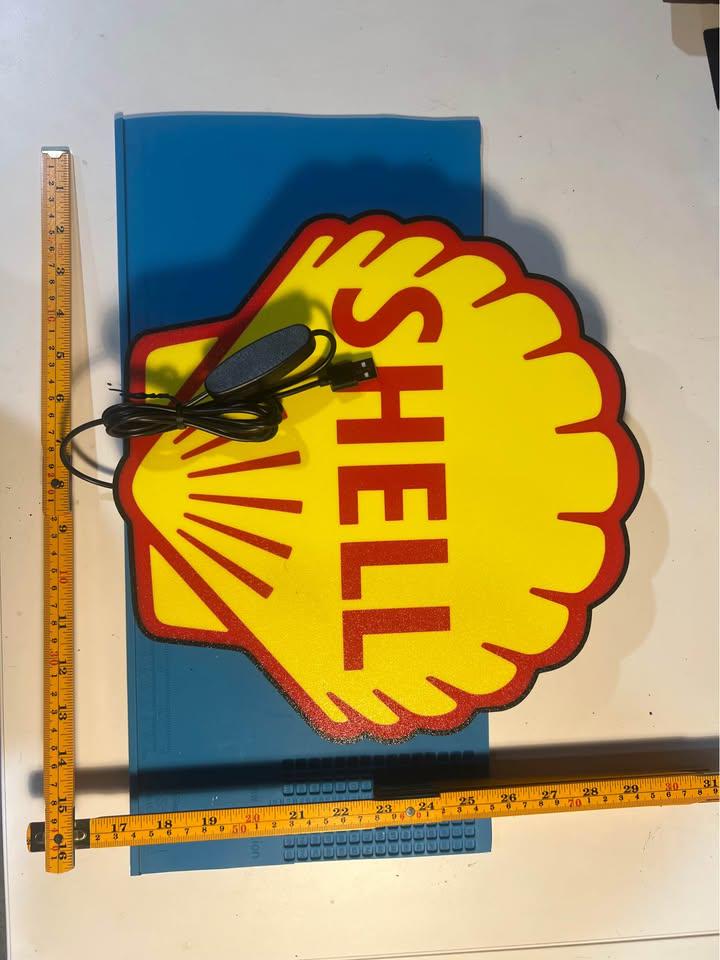 Shell LED light box