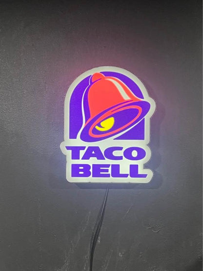 Taco Bell LED light box