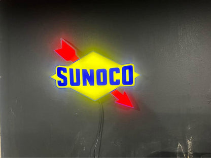 Sunoco LED light box