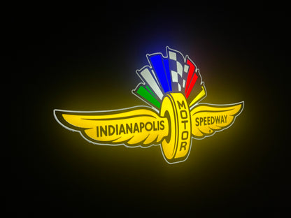Officially Licensed Wing and Wheels LED Light Box
